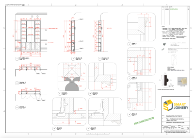 ENNIS BOOKCASE drawing