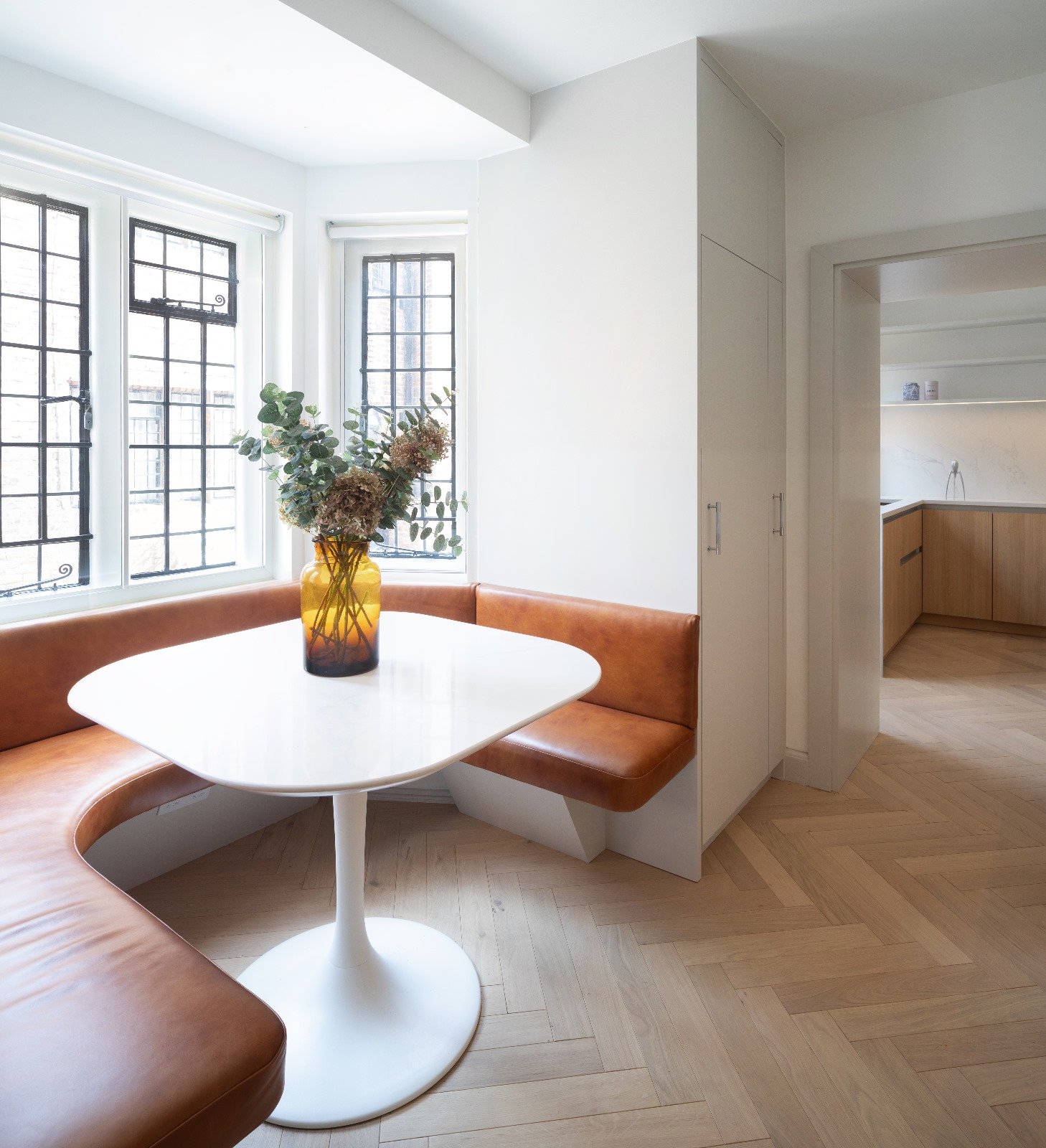 kitchen with window bench 9